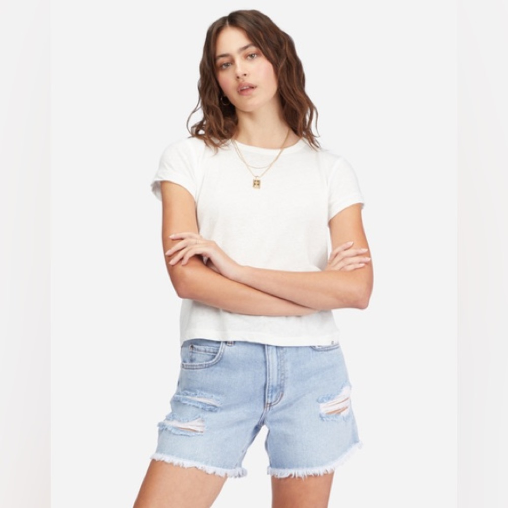 Billabong denim cut off short
